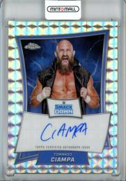 2025 Topps Chrome WWE Tommaso Ciampa Blue Brand Chrome Autographs/#BBA-TOM