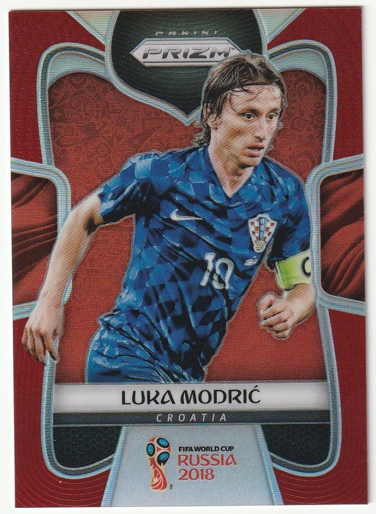 Luka Modric 2018 Panini Prizm World Cup Camo Prizm 20枚限定 Non