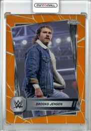 2025 Topps Chrome WWE Brooks Jensen Base/Orange Refractors/#169【18/25】