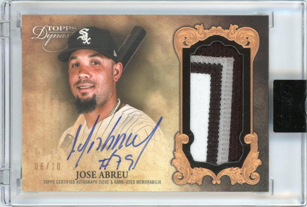 Jose Abreu Autographed Memorabilia