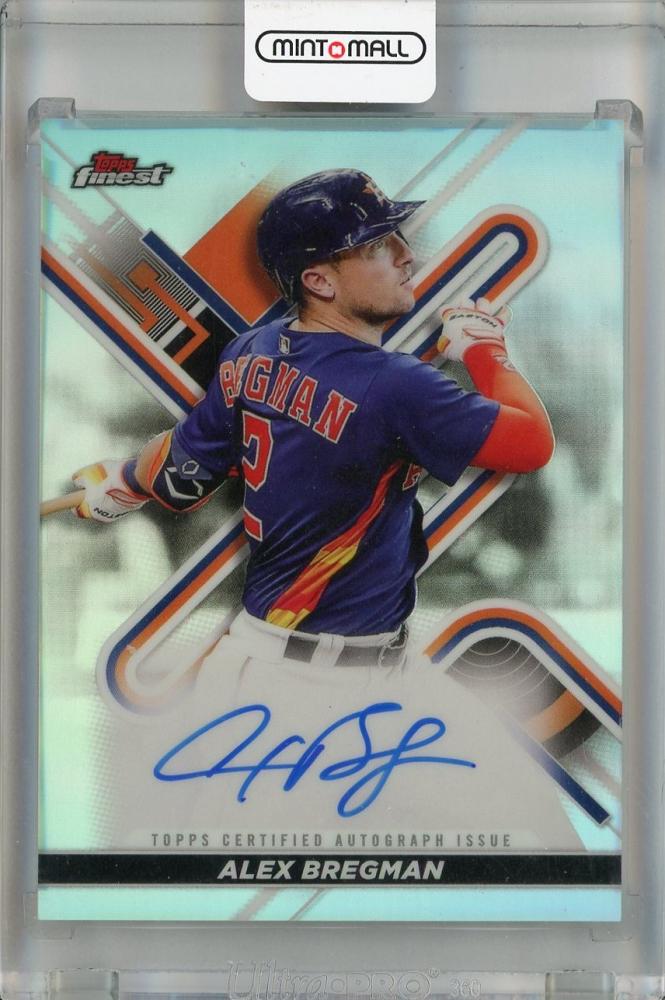 psaの台は付きませんtopps  auto  アレックス・ブレグマン　直筆サインカード　レリック