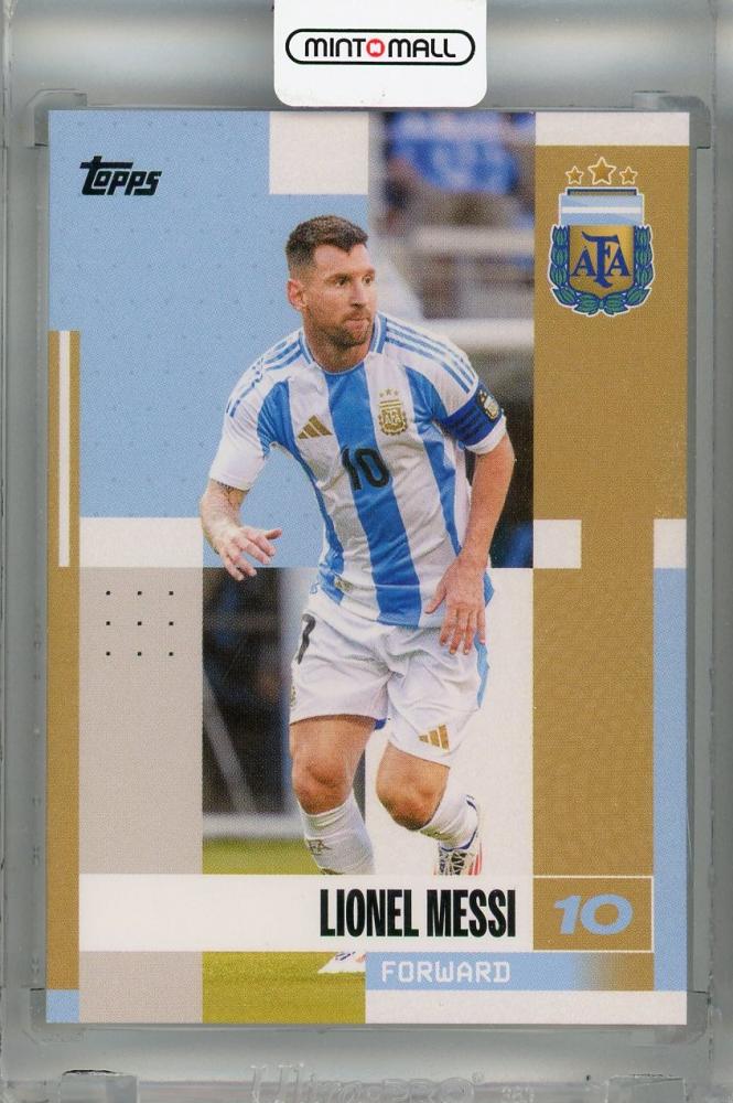 2024-25 Topps Argentina Team Set Lionel Messi Base #19 ※初期傷あり