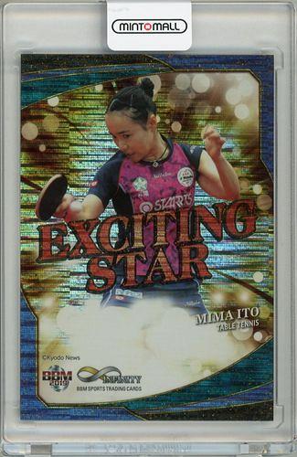 2019 BBM INFINITY #ES9 伊藤美誠(卓球)【60枚限定】EXCITING STAR インサートカード
