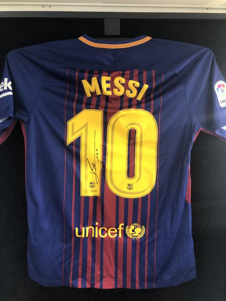 ミントモール Mint 仙台店 Icons Messi 直筆サイン入りユニフォーム