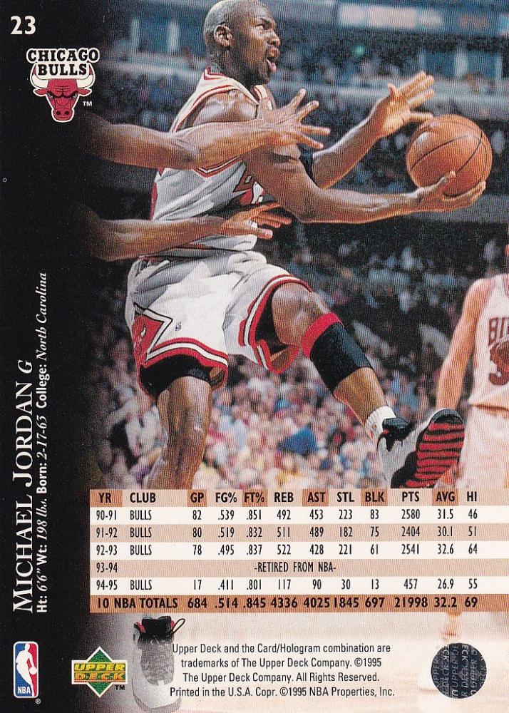 ミントモール / MINT 浦和店 / 1995-96 Upper Deck Chicago Bulls