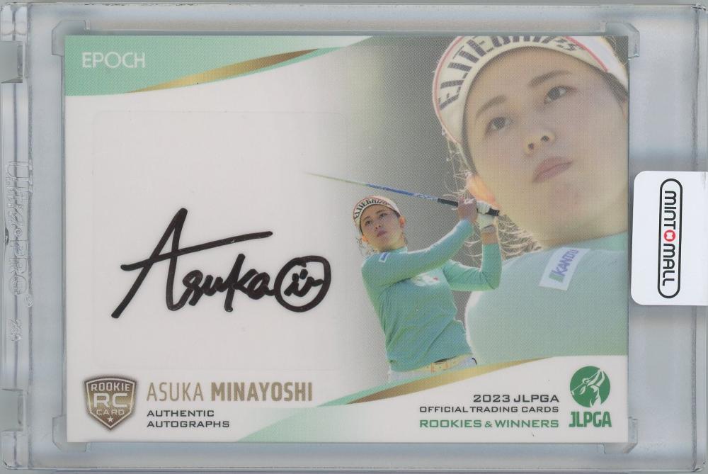 珍しい 1/55【藤井美羽】サイン 2023 ROOKIES JLPGA EPOCH スポーツ ...