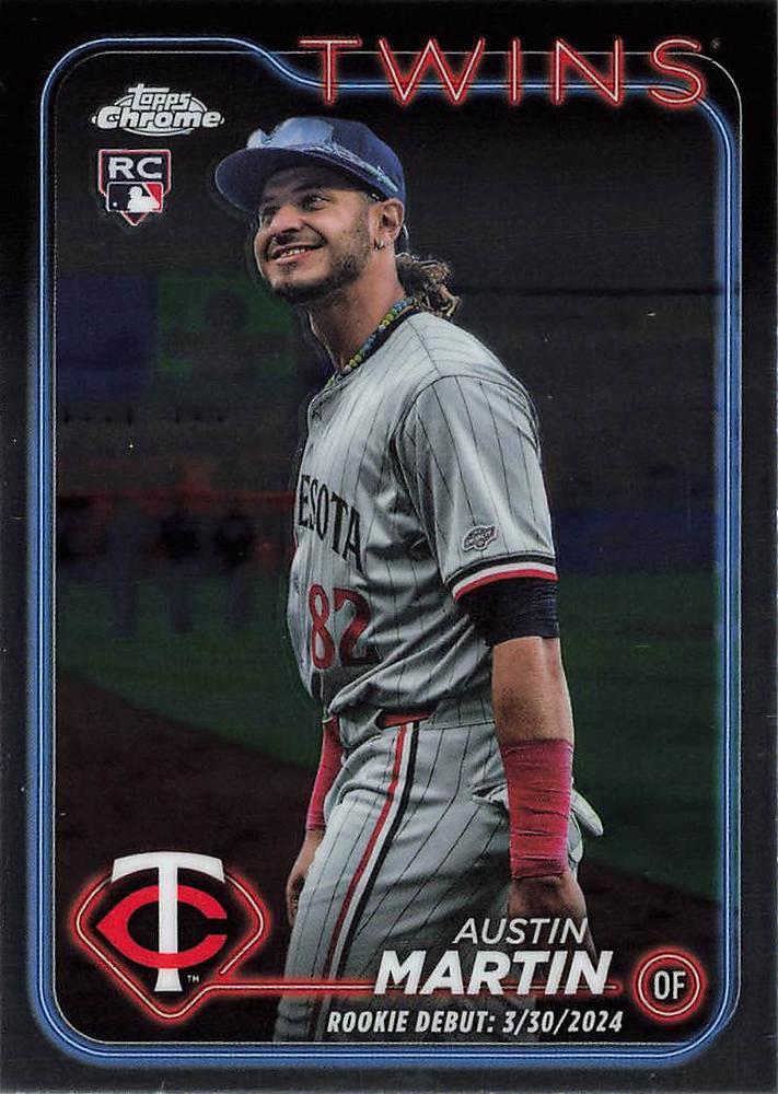 2024 Topps Chrome Update MLB #USC136 Austin Martin レギュラーカード RC