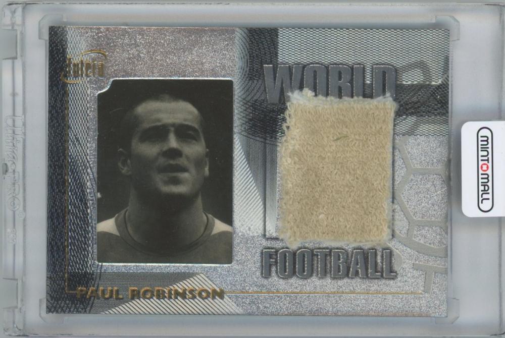 2005 FUTERA Unique World Football Memocell Game Glove with Film Cell / PAUL ROBINSON(England) 【092 of 295】