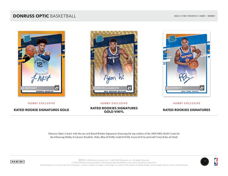 ミントモール / MINT-WEB店 / NBA 2020-21 DONRUSS OPTIC BASKETBALL HOBBY