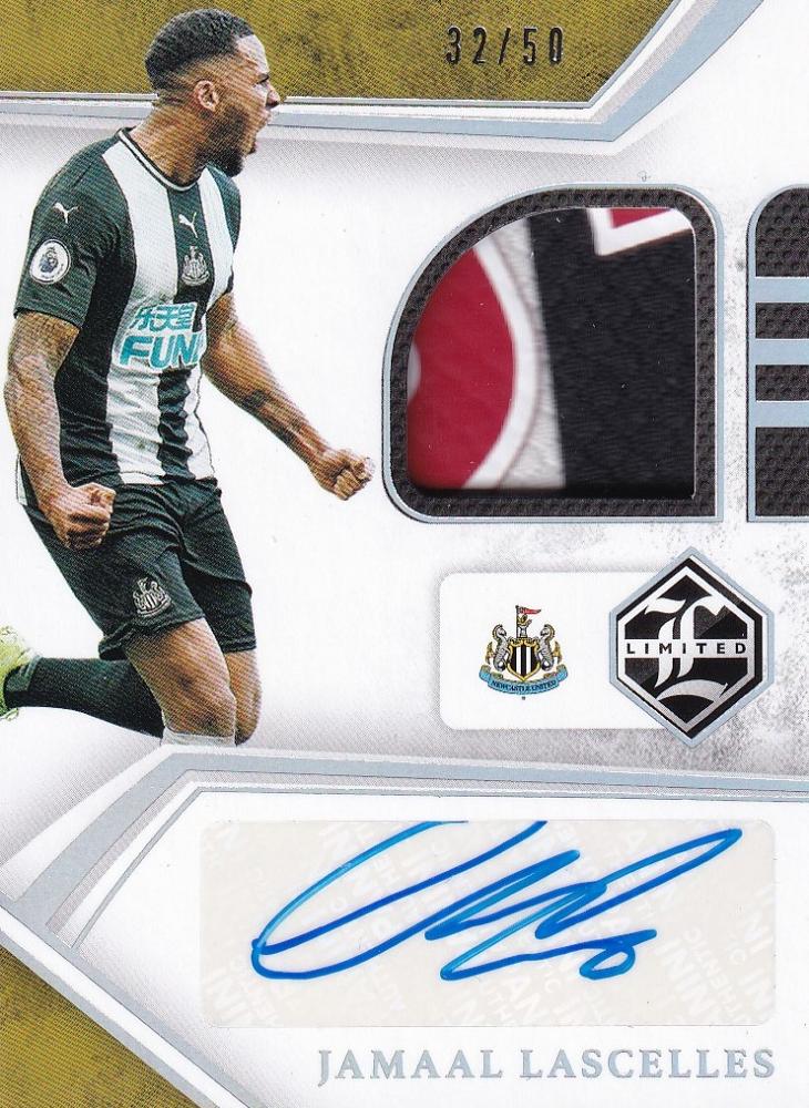 ミントモール Mint 浦和店 19 Panini Chronicles Newcastle United Jamaal Lascelles Limited Jersey Autographs Prime パラレル版 32 50