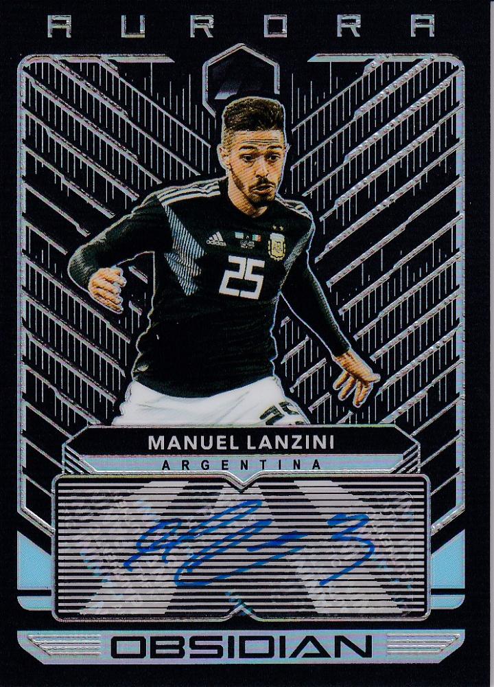 ミントモール Mint 浦和店 19 Panini Obsidian Argentina Manuel Lanzini Aurora Autographs 126 149