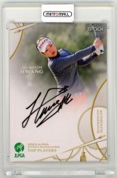 2023 EPOCH JLPGA TOP PLAYERS ⻩アルム オーセンティックオートグラフカード(通常版)【36/60】 女子プロゴルフ