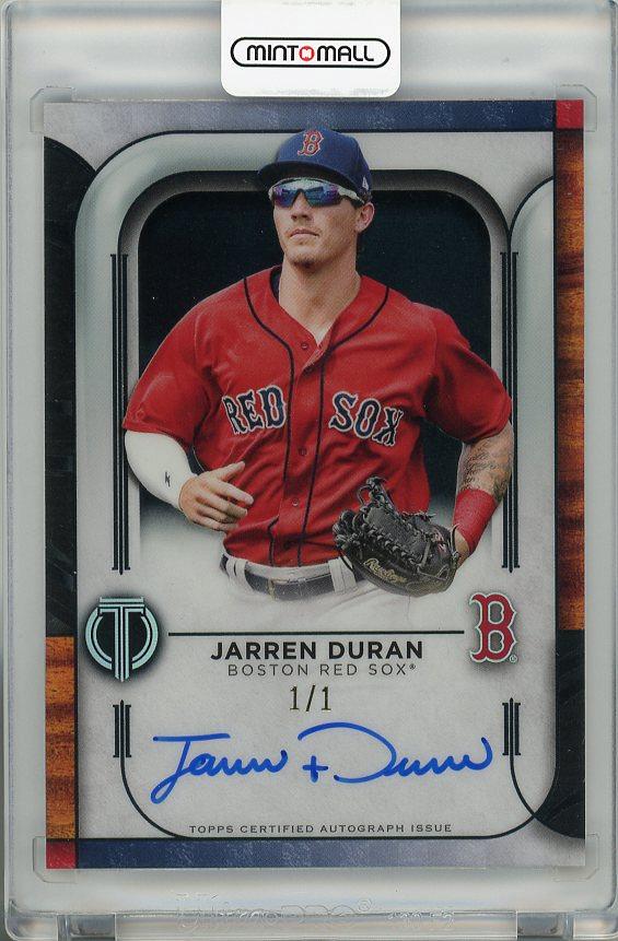 ミントモール / MINT 梅田店 / 2022 TOPPS Tribute Jarren Duran Autograph 1of1