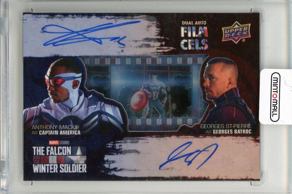 UPPER DECK THE FALCON AND THE WINTER SOLDIER キャプテンアメリカ フィルムオート サイン アンソニー  マッキー サイン カード マーベル - トレーディングカード