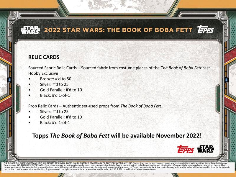 ミントモール / MINT-WEB店 / 2022 TOPPS STAR WARS THE BOOK OF