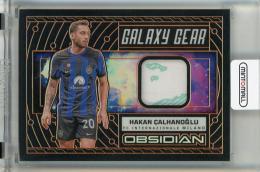 2023-24 Panini Obsidian Hakan Calhanoglu Galaxy Gear Electric Etch Orange #13【68/99】