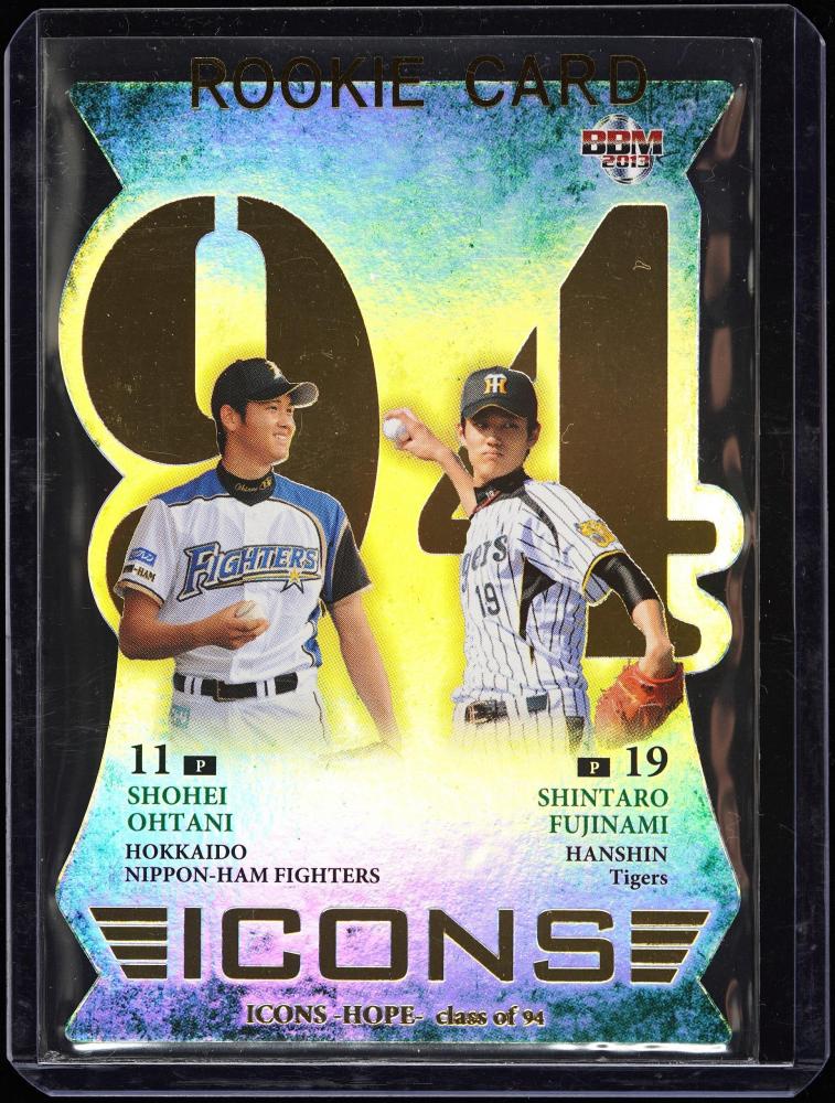 特上品大谷翔平 BBM 2013 ICONS RC GOLD SIGNATURE 50 MADE BGS 9.5 GEM MINT ベースボール･マガジン