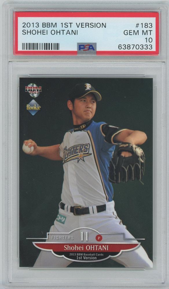 特価】 【RC】PSA9 MINT 大谷翔平 2013 BBM ♯WB2 日本ハム スポーツ