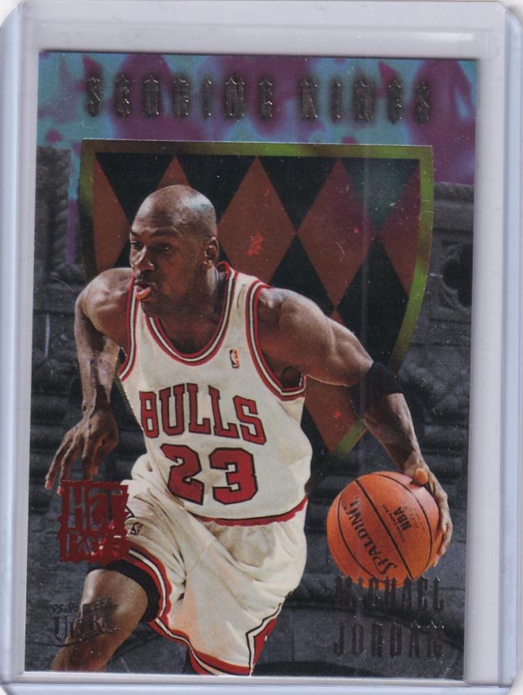 1995-96 Fleer Ultra Scoring Kings Hot Pack #4 Michael Jordan