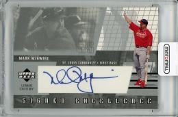 2002 UPPER DECK Ultimate Collection Mark McGwire Autograph