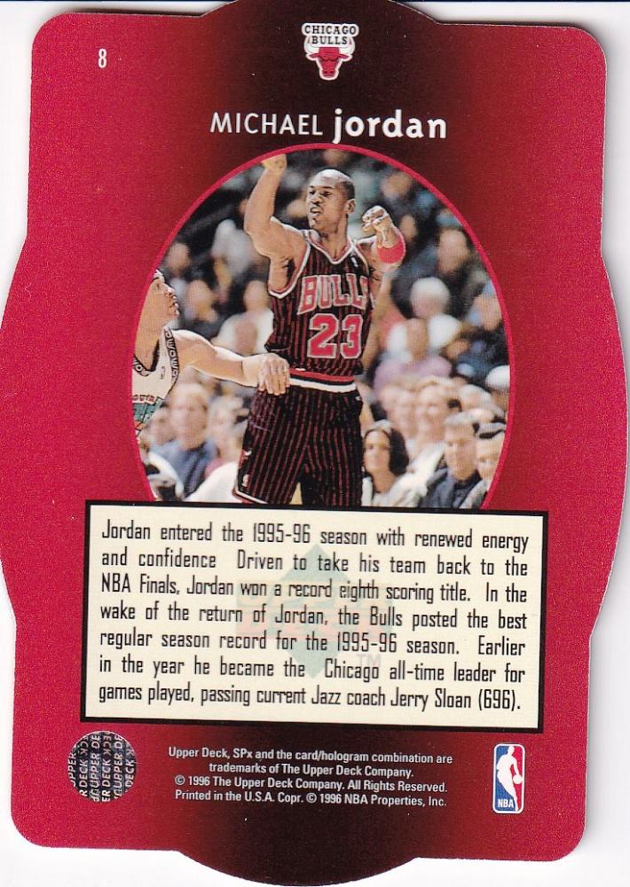 ミントモール / MINT 浦和店 / 1996 SPx Chicago Bulls Michael Jordan