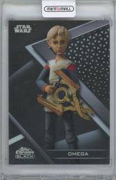 2022 TOPPS Chrome Black Star Wars Refractors #48 / OMEGA 【149/199】