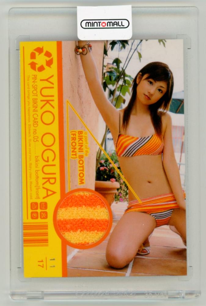 安い値段小倉優子ピンスポカードbomb2006ビキニコスチューム　　bikini あ行