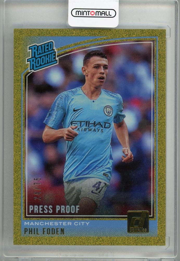 いつでもポイント10倍 2018 Phil Foden Rated Rookie サッカー カード