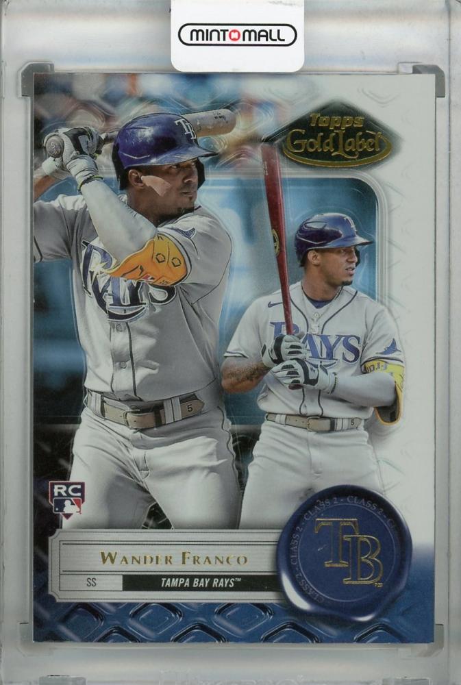 ミントモール MINT 浦和店 2022 Topps Gold Label Tampa Bay Rays Wander Franco Base CLASS 2 RC