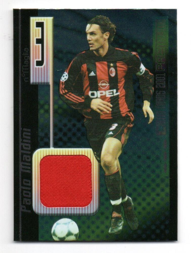 幅広type 2001 CALCIO CARDS MILAN MALDINI ジャージカード - 通販