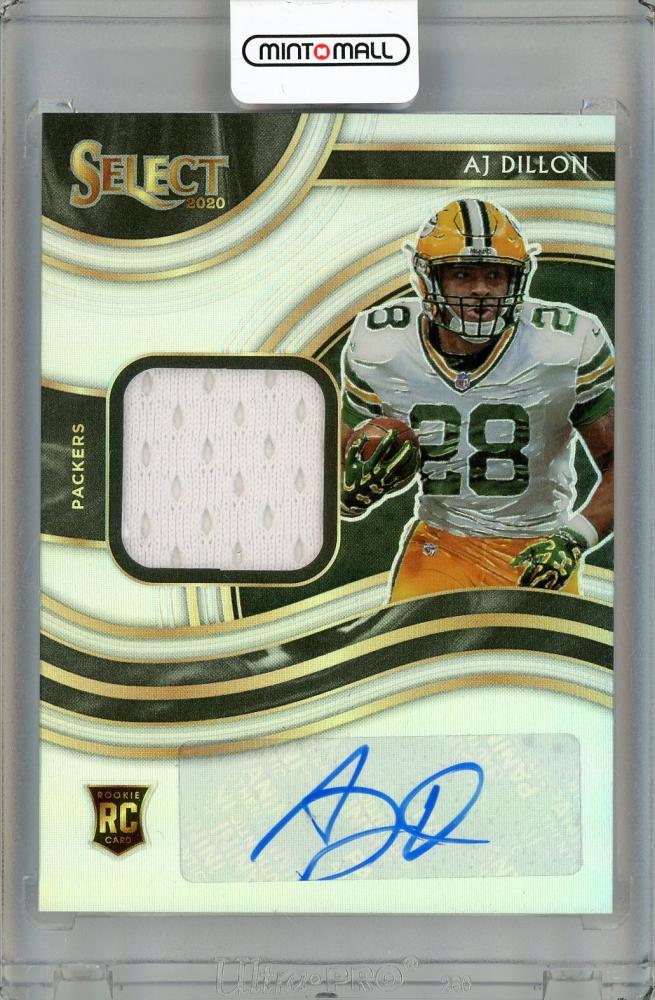 ミントモール Mint 新宿店 2020 Panini Select Rookie Signature Memorabilia Prizm Aj Dillon Green Bay 5323