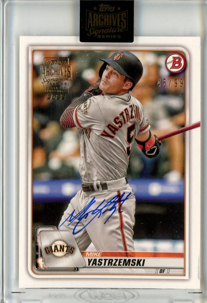 Mike Yastrzemski - 2022 MLB TOPPS NOW® Card 537