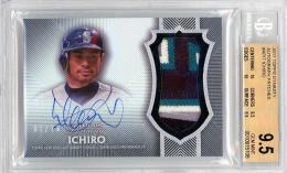 2017 TOPPS Dynasty ICHIRO 10枚限定Patch AUtograph Card 01 