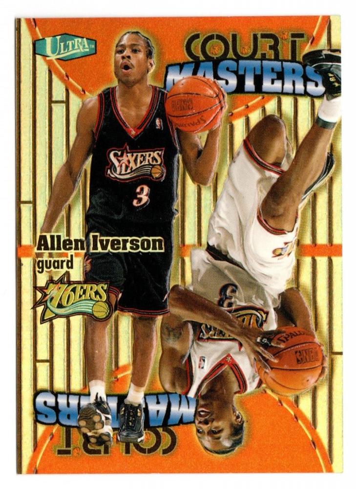 NBA 97-98 SHOWCASE ROW2 & ROW3 Allen Iverson アレン・アイバーソン 2枚セット 新品ミント状態品