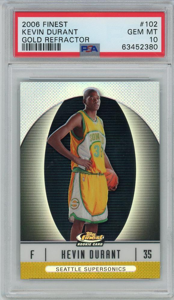 Kevin Durant Finest RC PSA 10 デュラント NBA-