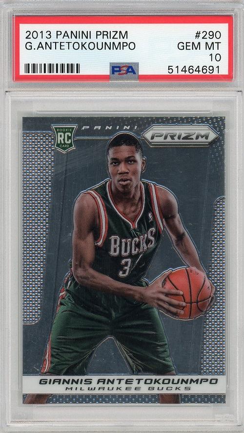 2013-14 PANINI Prizm Giannis ヤニス RC カード-