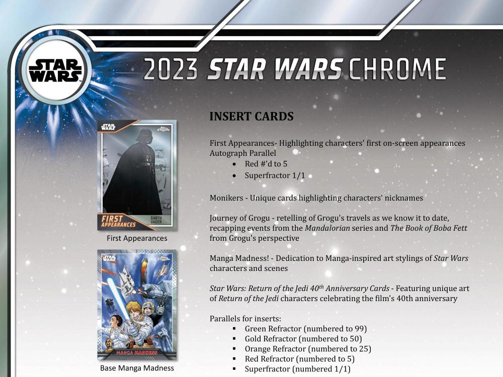 ミントモール / MINT-WEB店 (ボックス通販) / TOPPS 2023 STAR WARS