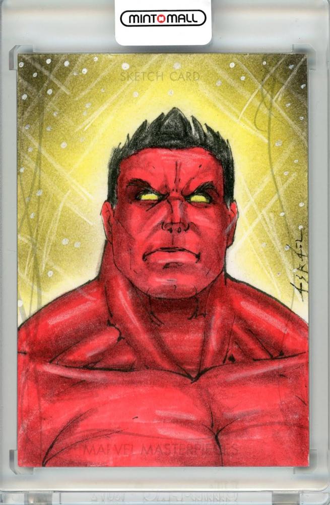 Marvel Sketch Card ハルク マーベル スケッチカード-