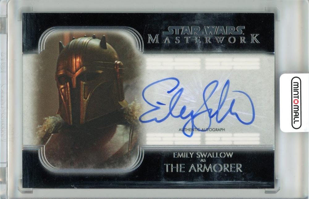 2020 Topps Masterwork アーマラー エミリー・スワロー サインカード