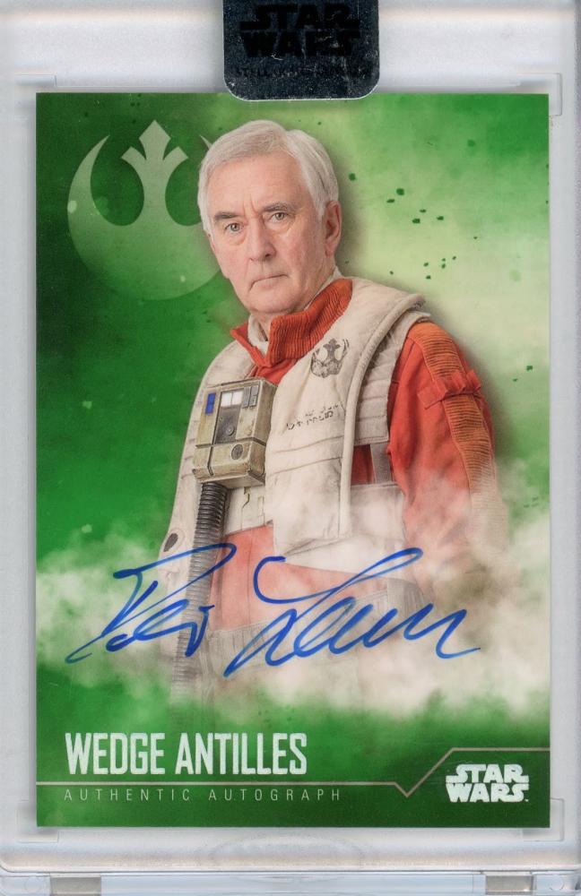 在庫日本製2020 TOPPS STAR WARS STELLAR SIGNATURES MAUL SAM WITWER Autograph サインカード その他