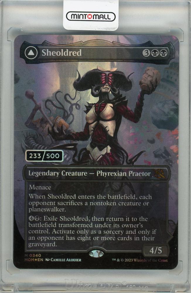 MTG【ダブルレインボウ Foil】囁く者、シェオルドレッド シリアル