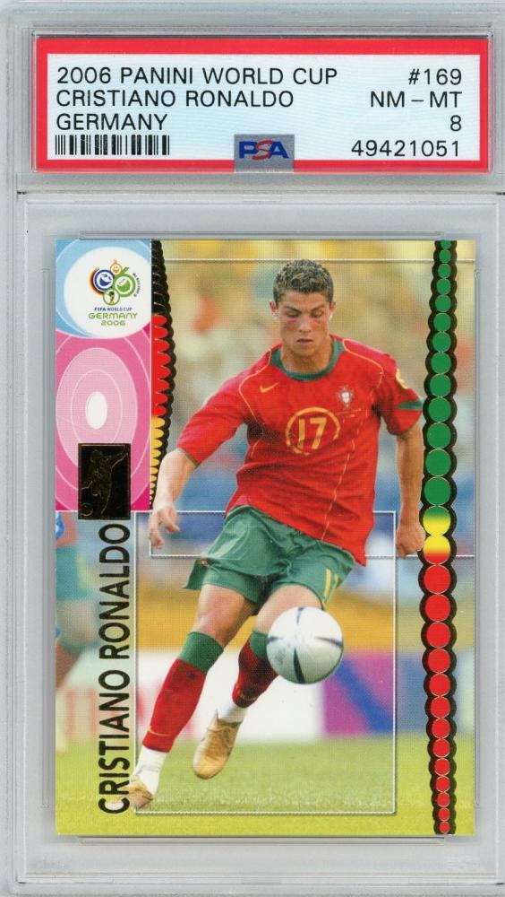 2006 WORLD CUP #169 クリスティアーノ・ロナウド PSA8-