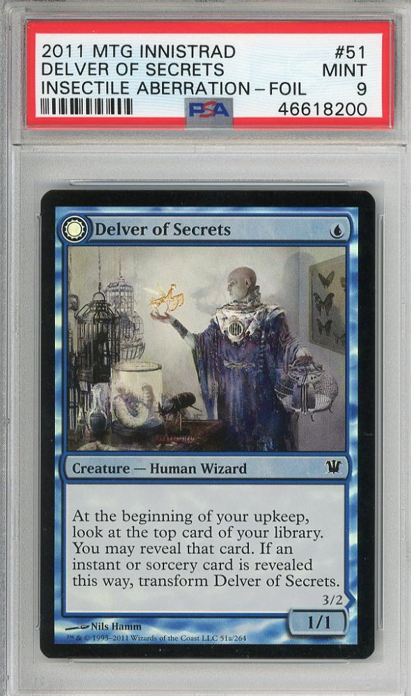 FOIL 秘密を掘り下げる者/Delver of Secrets ×4 mtg - トレーディング 