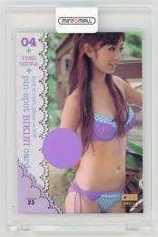 2010 Scroll Produce Premium 小倉優子 ピンスポビキニカード 04 