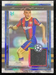 ミントモール / MINT 浦和店 / 2020-21 Topps Museum Collection UEFA Champions League FC  Barcelona Pedri Meaningful Material Single Relics Sapphire(パラレル版) 52/75