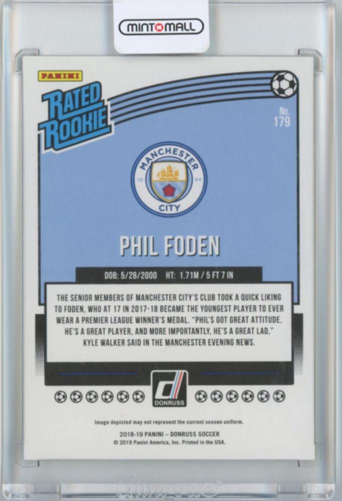 安い低価】 ヤフオク! - PHIL FODEN Press Proof Gold #/75 2018-1