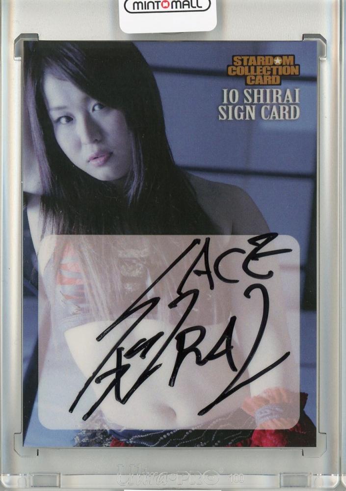 公式スターダム 紫雷イオ 直筆サインカード IO SHIRAI MEMORIAL CARD STARDOM WWE その他