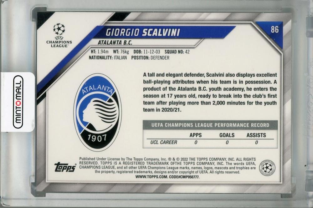 Starballパラレル 12枚 2021-22 topps UEFA CL