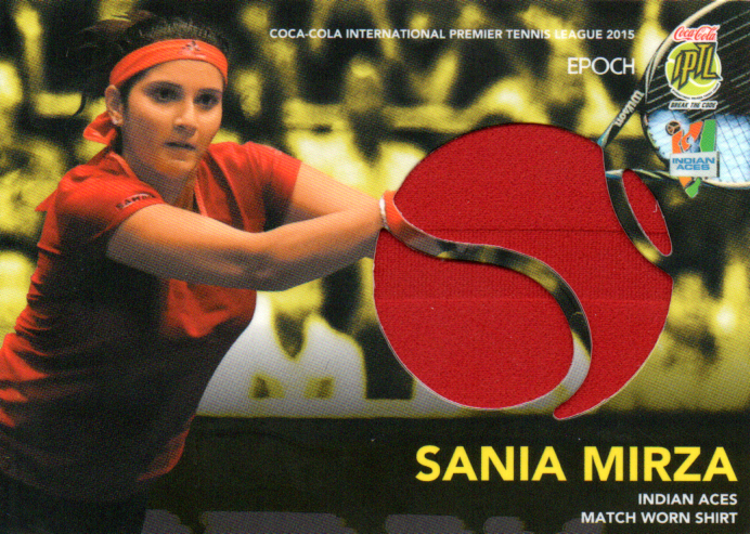 ミントモール Mint 梅田店 15 Epoch コカ コーラ インターナショナル プレミア テニスリーグ Iptl カードセット Sania Mirza Match Worn Shirt 44 50