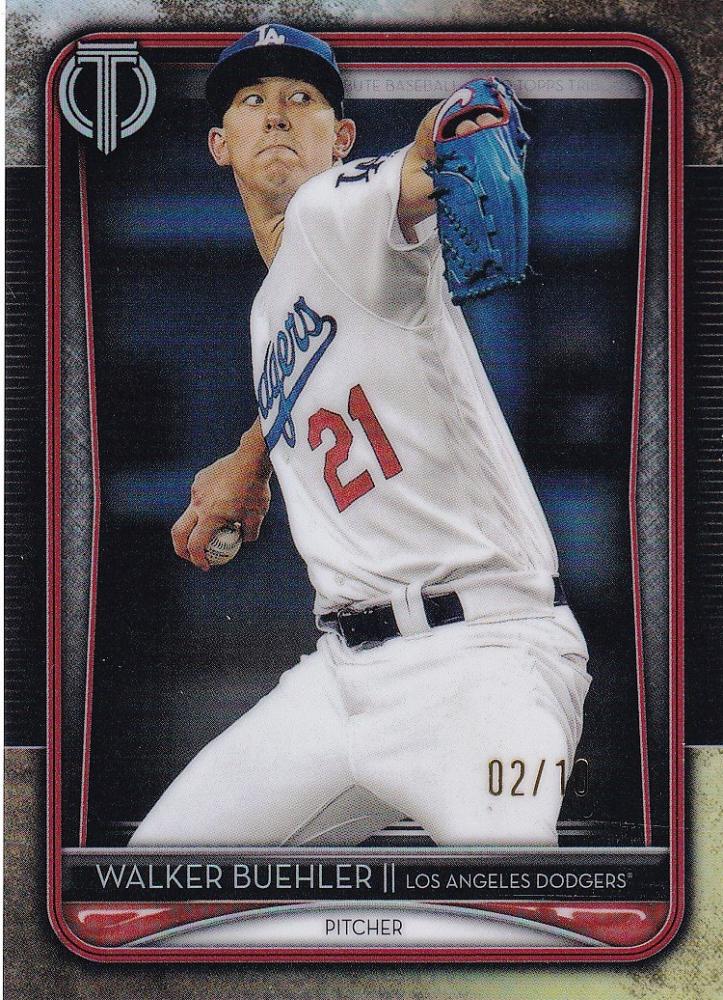 ミントモール Mint 浦和店 Topps Tribute Los Angeles Dodgers Walker Buehler Base Redパラレル版 02 10